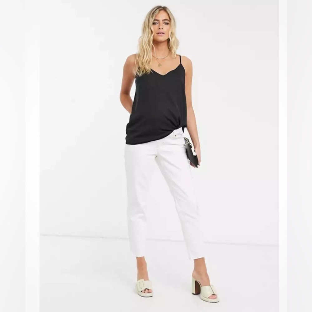 TOPSHOP Straight maternity over the bump jeans